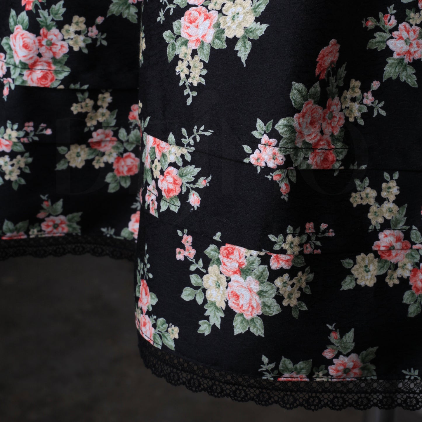 High Waist Floral Skirt