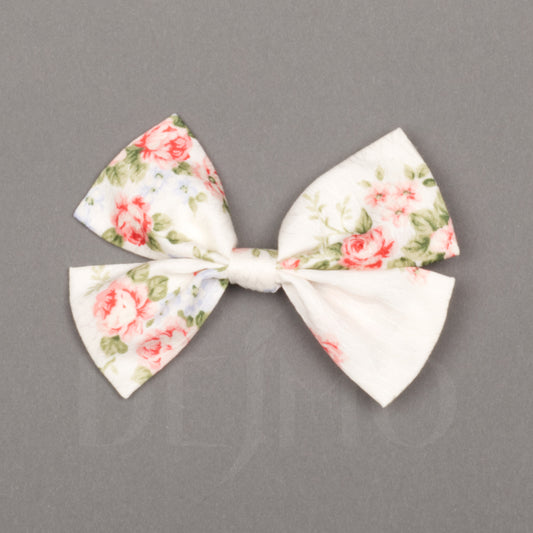 Small Floral Bow Pin