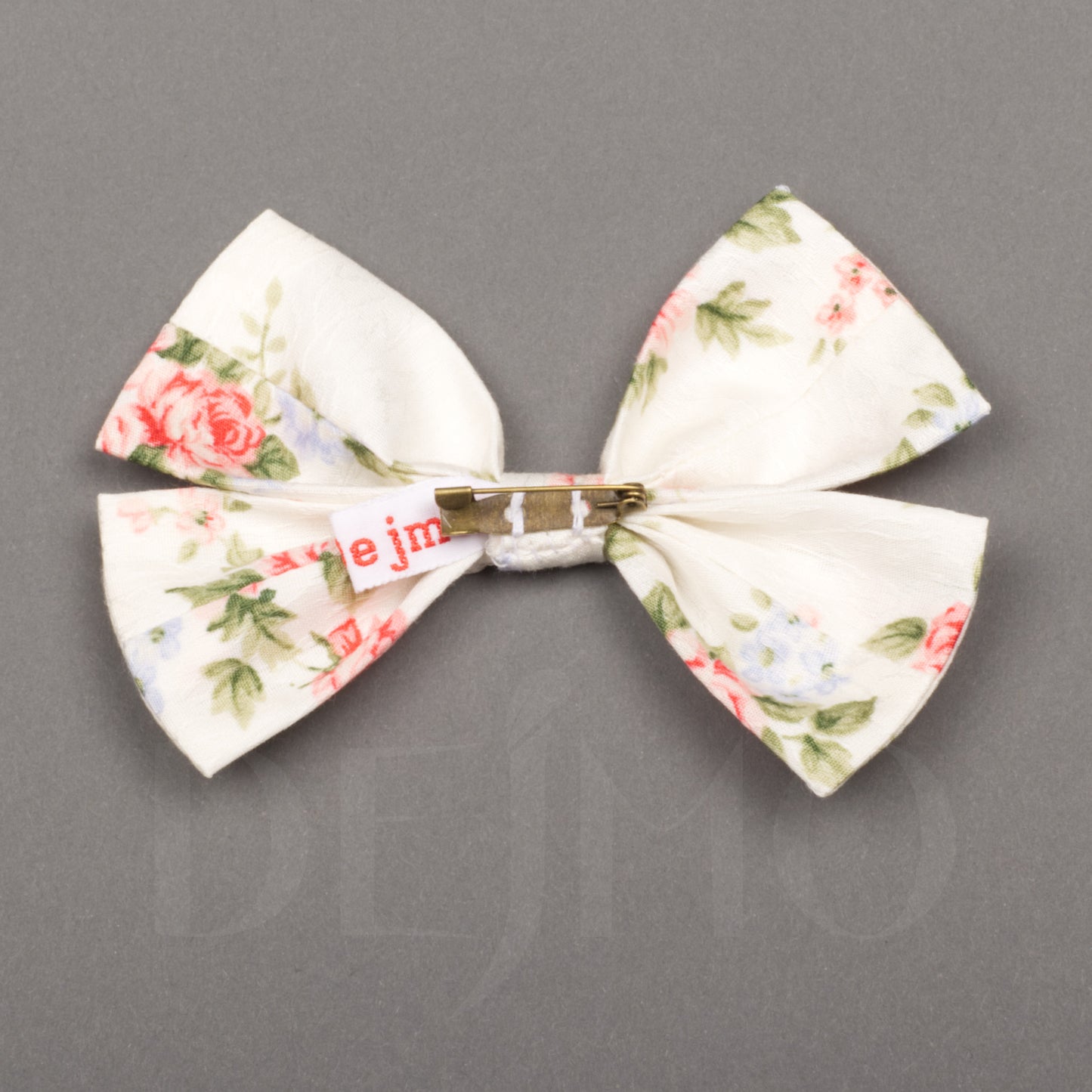 Small Floral Bow Pin