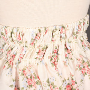 High Waist Floral Skirt